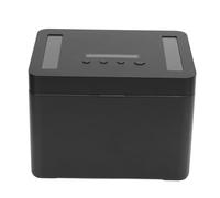 Haofy Boîte de Verrouillage Téléphonique avec Minuterie pour Une Gestion Efficace du Temps, Un Conteneur de Blocage D'auto-Discipline pour étudier et Les Alliages en Aluminium de la Boîte de (M Noir)