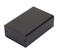 Haofy Boîtier de Boîte à Instruments de Carte de Circuit imprimé en Aluminium Noir givré Durable pour le Bricolage, Boîtier de Projet électronique avec un Bon Blindage électromagnétique, 3"