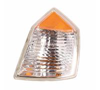 Haofy Boîtier de Lampe de Signalisation de Virage Avant, Remplacement de la Couverture Lumineuse du Coin de Marqueur Latérale pour 2007 2009 2009 2010 Fabriqué de Matériau ABS Premium avec Une