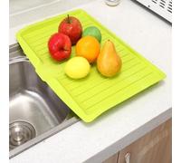 Haofy Bol de Drainage du Bol en Plastique de Cuisine pour la Vidange et le Séchage, Coque de Réduction de Travail de Travail de Matériau de qualité Supérieure pour une Cuisine Décente, 1x Planche de