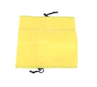 Haofy Bonnet de Douche Réglable et étanche pour Chien, pour Protection des Oreilles, Utilisation en Bain avec Cordon de Serrage pour Grands et Petits Animaux de Compagnie (Yellow)