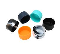 Haofy Botte de Bouteille d'eau, Silicone de Protection, Conception Antidérapante pour Bouteilles de 2,7 à 3,1 Pouces, Couleurs Assorties Adaptées à la Randonnée, à la Salle de Sport et aux