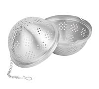 Haofy Boule Filtrante Passoire à thé en Acier Inoxydable, Conception en Efficace pour le thé et les épices, Essentiel de Cuisine pour un Usage Domestique (M)