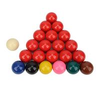 Haofy Boules de Billard 22 Pièces, Ensemble de Boules de Billard et de en Résine, Taille Réglementaire Complète, Idéal pour Les Jeux Officiels et Les Amateurs de