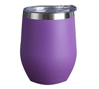 Haofy Bouteille d'eau Isolée 12oz 360ml en Acier Inoxydable 304 Isolée Sous Vide pour les Voyages, le Camping - Couvercle étanche Conception Portable Légère (12 onces)