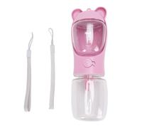 Haofy Bouteille et Bol à Eau Portable pour Animaux de Compagnie, Mangeoire pour Chiens Fuites avec Longe pour la Randonnée à Pied du Distributeur (S 6,9 x 4,9 x 1,6 Pouces)