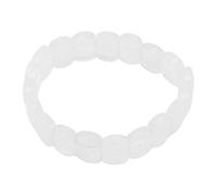Haofy Bracelet de Perles de Cristal avec Pierres Précieuses Naturelles, Bijoux Fabriqués à la Main avec Cordon élastique pour un Ajustement Flexible, Convient pour les Anniversaires, les Mariages, à