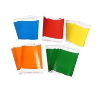 Haofy Bracelets D'événement Jetables Haut de Gamme, Résistants à L'eau, Large Application, 100 Feuilles, variété de Couleurs