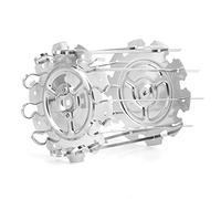 Haofy Brochettes de Barbecue pour Four électrique en Acier Inoxydable 8,3x5,5 Pouces