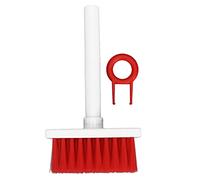Haofy Brosse de Nettoyage pour Clavier Double Tête avec Pointe en Métal éponge Floquée - Extracteur de Touches à 3 Rangées de Poils pour Claviers Mécaniques, écouteurs, Les Appareils électroniques