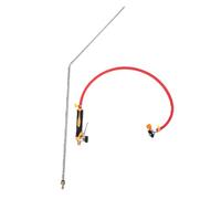 Haofy Brûleur de Poils de Pis pour Vaches, Torche à Gaz à Baguette Coudée Intégrée, Outil D'épilation Ergonomique en Acier Inoxydable et Silicone pour l'élevage.