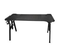 Haofy Bureau de Jeu avec Lumières LED élégantes, Structure Robuste pour étude à Domicile, Pieds en Acier 55,12 "x 22,05", Facile à Assembler