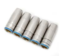 Haofy Buse à Gaz MB 25AK, Fabrication de Précision, 15mm, 5 Pièces, Consommables en Cuivre pour Torche de Soudage Binzel, Soudage Robuste