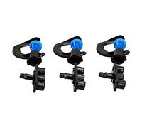 Haofy Buse d'Arrosage, Matériau ABS, Réfraction à 180 Degrés, Arrosage Haute efficacité pour Serres, Pelouses, Jardins et Espaces Extérieurs