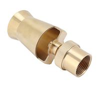Haofy Buse de Fontaine en Laiton, Tête de Pulvérisation Réglable pour Tour de Glace pour Bassins, Crée de Beaux Effets Visuels et Un Enrichissement en Oxygène, Convient au Filetage Femelle G1 32 Mm