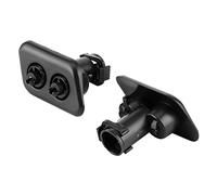 Haofy Buse de Lave-phare de Remplacement Durable pour E39 M5 2000-2003, Adaptée pour 540i/540iT, 1 Paire de Buse de Lave-phare