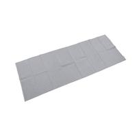 Haofy Bustage de Grill de Haut-Parleur Poussière épaissie et Double Couche à Double Couche - Tissu de Grill pour Les étapes du Cinéma Domestique 59x20 Pouces (Gris Clair)