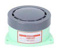 Haofy Buzzer électromagnétique Industriel HRB-N80 avec Décibel Sonore de 80db pour Navires et Camions de Pompiers, AC220V 50HZ, Matière Plastique