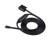 Haofy Câble Adaptateur Auxiliaire Femelle avec Transfert de Données à Haute efficacité, Connexion Fluide avec Le Système Audio de Voiture, pour Z4 E85 E86 CD X3 E83 Ligne 12 Broches