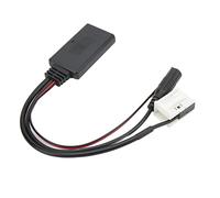 Haofy Câble D'entrée Auxiliaire Bluetooth avec Microphone pour W203 W209, Adaptateur de Musique Bluetooth pour Audio 20 30 50 APS, Plug and Play pour Autoradio, 1 X Micro, Métal ABS Résistant à