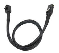 Haofy Câble Mini SAS Interne, Transmission 12 Gbit/s Câble Mini SAS 8643 à 8087 Résistance à la Corrosion Noyau en Cuivre étamé à Basse Température Résistant à la Corrosion pour