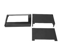 Haofy Cadre D'autoradio Simple DIN, Panneau D'installation en Plastique ABS | Ajustement Universel pour Autoradio 1 DIN, Matériau ABS Durable, Mise à Niveau Facile pour Panneau de Tableau de Bord Après