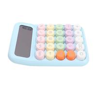 Haofy Calculatrice Colorée de Conception Ergonomique avec de Grandes Touches pour L'école de Bureau, Calculatrice à Clavier Mécanique pour des Calculs Efficaces (Bleu Ciel)