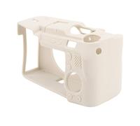 Haofy Caméra D'absorption de Choc -kolejka pour A7cii a7cr: Matériau en Silicone Doux avec des Options de Couleur Vivante, Offre Une Poignée Sûre, Idéale pour la Photographie de Voyage (Beige)