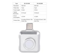 Haofy Caméra Thermique pour Smartphones, Imageur Thermique USB C avec Application, 25Hz IP54 Mesure de Température en Temps Réel Haute sensibilité, Non, avec Boîte de Stockage (BH-ir256m)