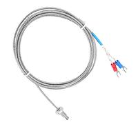 Haofy Capteur de Température à Réponse Rapide à Thermocouple de Type K pour le Processus de Production 0-400 ℃ en Acier Inoxydable 1 M-5 M (#4)