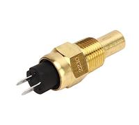 Haofy Capteur de Température D'eau 3/8NPT 3W Transducteur de Température du Liquide de Refroidissement Moteur Très Précis pour Générateur, Matériau en Alliage D'aluminium Fiable, Protection contre