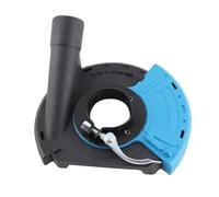 Haofy Carénage de Poussière pour Meuleuse D'angle, Collecteur de Poussière de Meulage Efficace pour Pierre et Béton, Outil de Meulage de 5 Pouces Bleu Noir