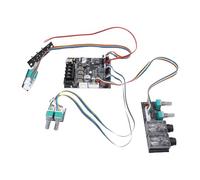 Haofy Carte d'amplificateur de Puissance 2.0 Canaux, Sortie 50 W + 50 W avec 5.0 et AUX USB pour Un Son HiFi Cristallin, Faible Distorsion, Contrôle des Basses Aigus pour Haut-parleurs DIY, Cinéma