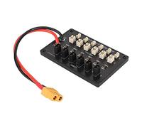 Haofy Carte de Charge Parallèle de Batterie Efficace à 6 Canaux pour JST PH2.0mm et JST1.25mm, Plaque de Haute Précision, pour L'équilibrage des Batteries au Lithium, Pratique à Utiliser