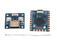 Haofy Carte de Développement de Microcontrôleur, Processeur Double Cœur RP2040, Broches GPIO Multifonctions, Petite Carte de Développement avec Câble FPC pour la Maison