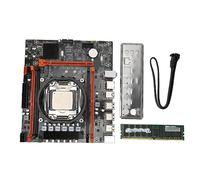 Haofy Carte Mère X99 DDR4, Offre Une connectivité Complète, Dissipation Thermique, Carte Mère de Bureau Double Canal pour Ordinateur