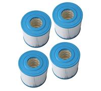 Haofy Cartouche Filtrante de Piscine 4 Pièces, Tissu en Fibre de Polyester PP, Forte Absorption de la saleté, Idéal pour Le Filtre AF25, Les Piscines et Les de Spa