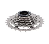 Haofy Cassette Vélo 6 Vitesses Acier Trempé Transmission Fluide pour Changement Rapide Compatible Shimano Tourney pour VTT, Ville, Cyclisme Urbain