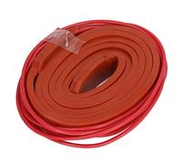 Haofy Ceinture Chauffante Flexible et étanche en Silicone, Chauffage Souple pour Tuyau D' 15x1000mm 40w, pour Pompes à Eau Submersibles (DC12V)