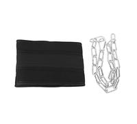 Haofy Ceinture de Dip Réglable et Robuste avec Chaîne pour Dips, Tractions, Exercices D'haltérophilie, Hommes et Femmes, Noir, 1 X Ceinture de Dip