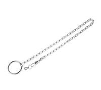 Haofy Chaîne de Pied D'oiseau en Acier Inoxydable, Harnais D'entraînement Durable pour Bracelet de Cheville de Perroquet, 4 Options de Taille, adapté à Aratinga Solstitialis, Psittacula Eupatria,