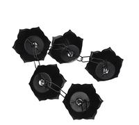 Haofy Chaîne de Pluie Réglable Chaîne de Gouttières en Alliage en Aluminium à L'épreuve des Intempéries avec des Liens Extensibles Modern Moder Moderat Black Rainwater Catcher pour (C)