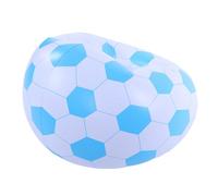 Haofy Chaise Gonflable au Design Ergonomique, canapé Gonflable Portable en Forme de Ballon de Football pour Camping en Plein Air, Plage, Piscine, Chaise Longue Légère en PVC pour la Décoration de la