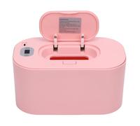 Haofy Chauffe-Lingettes pour bébé avec Réglage de la Température Distributeur de Lingettes Humides Portable USB à Chauffage Rapide Verrouillage d'humidité à (Réglage de la température rosée)