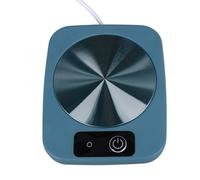 Haofy Chauffe-Tasse alimenté par USB, Chauffe-café Intelligent à Contrôle de Température avec Conception étanche, Tasse Portable et économe en énergie pour Le Bureau et Les Voyages (Blue)