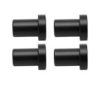 Haofy Chevilles D'établi en Alliage D'aluminium Haute Résistance, Jeu de 4 de 19mm de Diamètre, Fixation Stable pour Bloc de Limite de Table de Travail du Bois (BLACK)