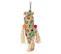 Haofy Choisissez Votre Perroquet avec des Jouets D'oiseau D'alimentation en Toute sécurité et Divertissants pour les Sithets de Poche, des Trucs en Soie de Maïs tissé en Bambou, un Mélange de Couleurs