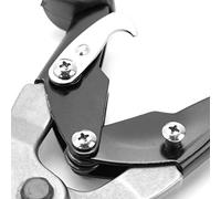 Haofy Cisaille D'aviation Forgée à Gauche avec Lames en Acier au Chrome Vanadium pour la Coupe de Feuilles de Fer, Conception Confortable pour un Usage Professionnel, Cisailles D'aviation de 9,6