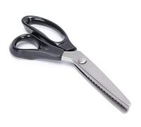 Haofy Ciseaux Crantés Ciseaux Dentelés Ondulés en Acier Inoxydable 23 X 9 Cm à Bord en Papier pour la Couture, l'artisanat, la Coupe Décorative pour les Utilisateurs Domestiques