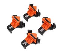 Haofy Clamp/Holder à Angle Droit Pince d'Angle à 90 Degrés en Plastique ABS à Ressort pour le Travail du Bois de 5 à 22 Mm - Assemblage d'armoire Cadre Photo Bibliothèque Ensemble de 4 Pièces avec